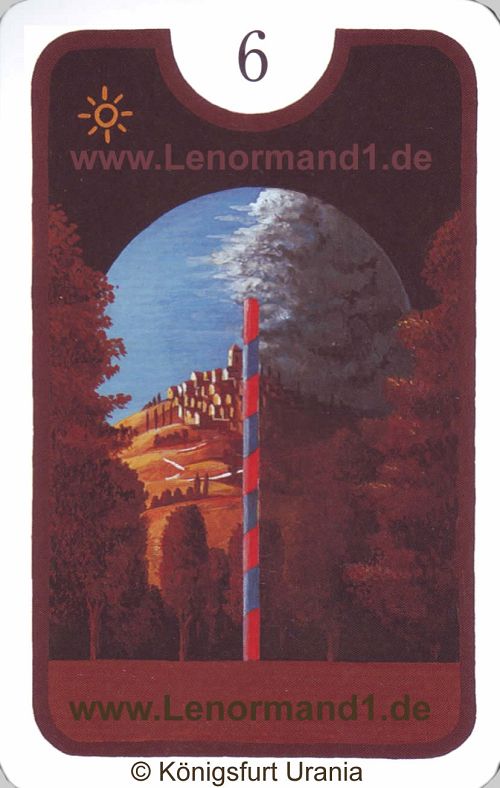 Die Wolken von dem Zigeuner Lenormand