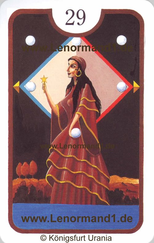 Die Dame von dem Zigeuner Lenormand