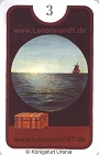 Schiff von den Zigeuner Lenormandkarten