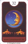 Mond von den Zigeuner Lenormandkarten