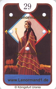 Dame, Zigeuner Lenormand