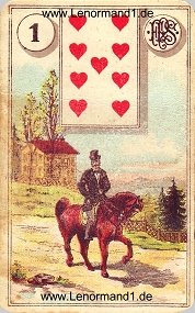 , antikes Piatnik Lenormand