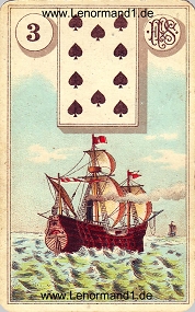 , antikes Piatnik Lenormand