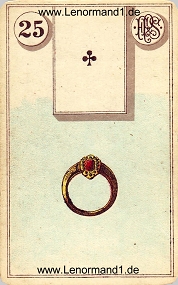 Ring, antikes Piatnik Lenormand