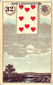 , antikes Piatnik Lenormand