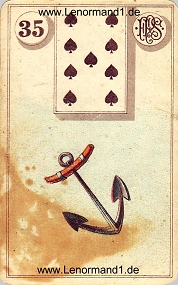 , antikes Piatnik Lenormand