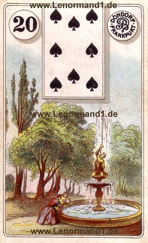 Der Park Dondorf Lenormand Tageskarte heute