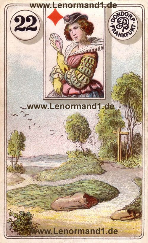 Die Wege Dondorf Lenormand Tageskarte heute