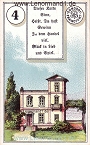 Haus von dem antiken Dondorf Lenormand mit Versen