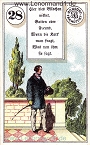 Der Herr antike Dondorf Lenormandkarten mit Versen