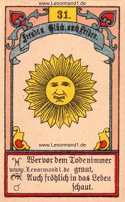 Sonne, Gustav Kühn Lenormand
