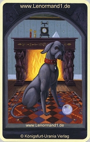 Hund, Mystisches Lenormand