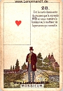 Der Herr antike Petit Jeu de la Madame Lenormand Karten