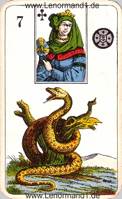 , antikes Stralsunder Lenormand