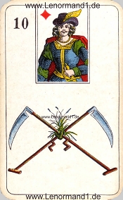 , antikes Stralsunder Lenormand