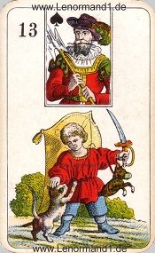 , antikes Stralsunder Lenormand