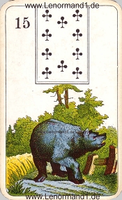 , antikes Stralsunder Lenormand