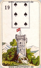 , antikes Stralsunder Lenormand