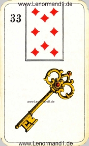 , antikes Stralsunder Lenormand