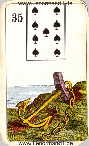 , antikes Stralsunder Lenormand