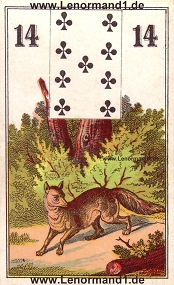 Fuchs, antikes Wst Lenormand