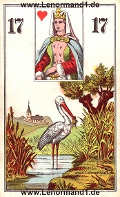 Storch, antikes Wst Lenormand