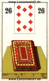 Buch, antikes Wst Lenormand