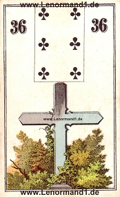 Kreuz, antikes Wst Lenormand